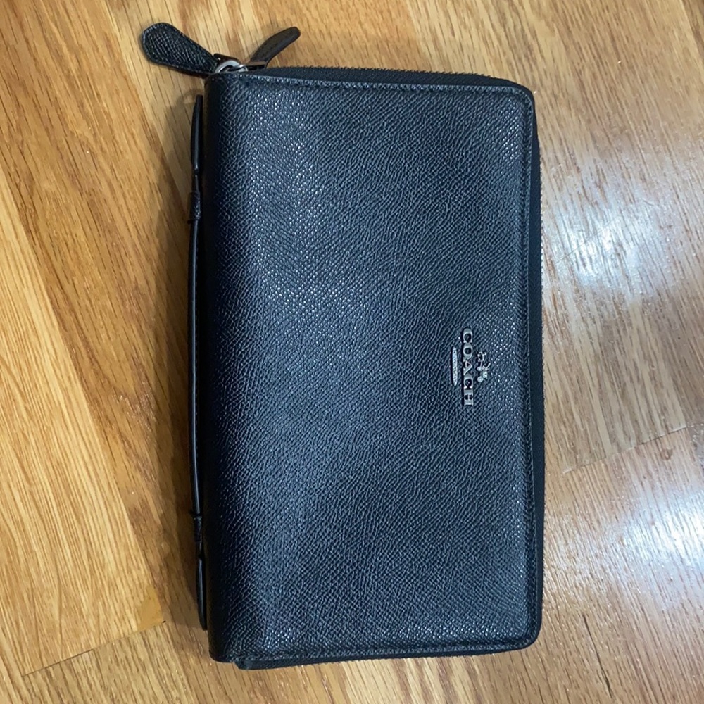 Double Zip Travel Organizer wallet